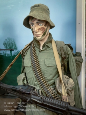 Australian infantryman, Vietnam. Photo: Julian Tennant