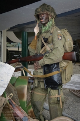 Paratrooper of the 502nd PIR. Photo: Julian Tennant