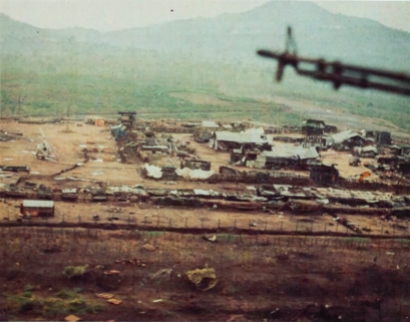 Dak Seang Special Forces Camp after the siege. May 1970. Photo: SP5 Christopher Childs