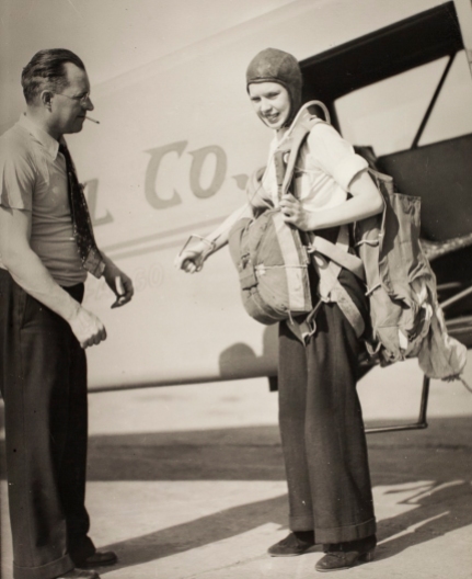 Birdie Draper. Image courtesy the San Diego Air and Space Museum's Library & Archives