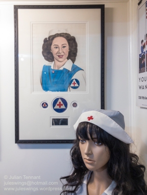 American Red Cross nursing display detail. Photo: Julian Tennant