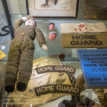 Home Guard display detail at the Recollections of War Museum, Albany. Photo: Julian Tennant